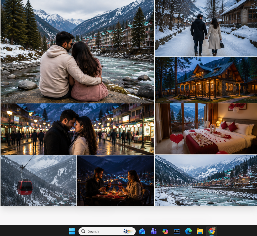 Kullu Manali Honeymoon Package (HP-103)