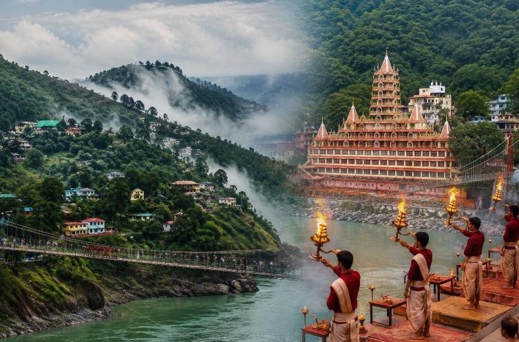 Mussoorie Haridwar Rishikesh Tour Package(UK - 112)