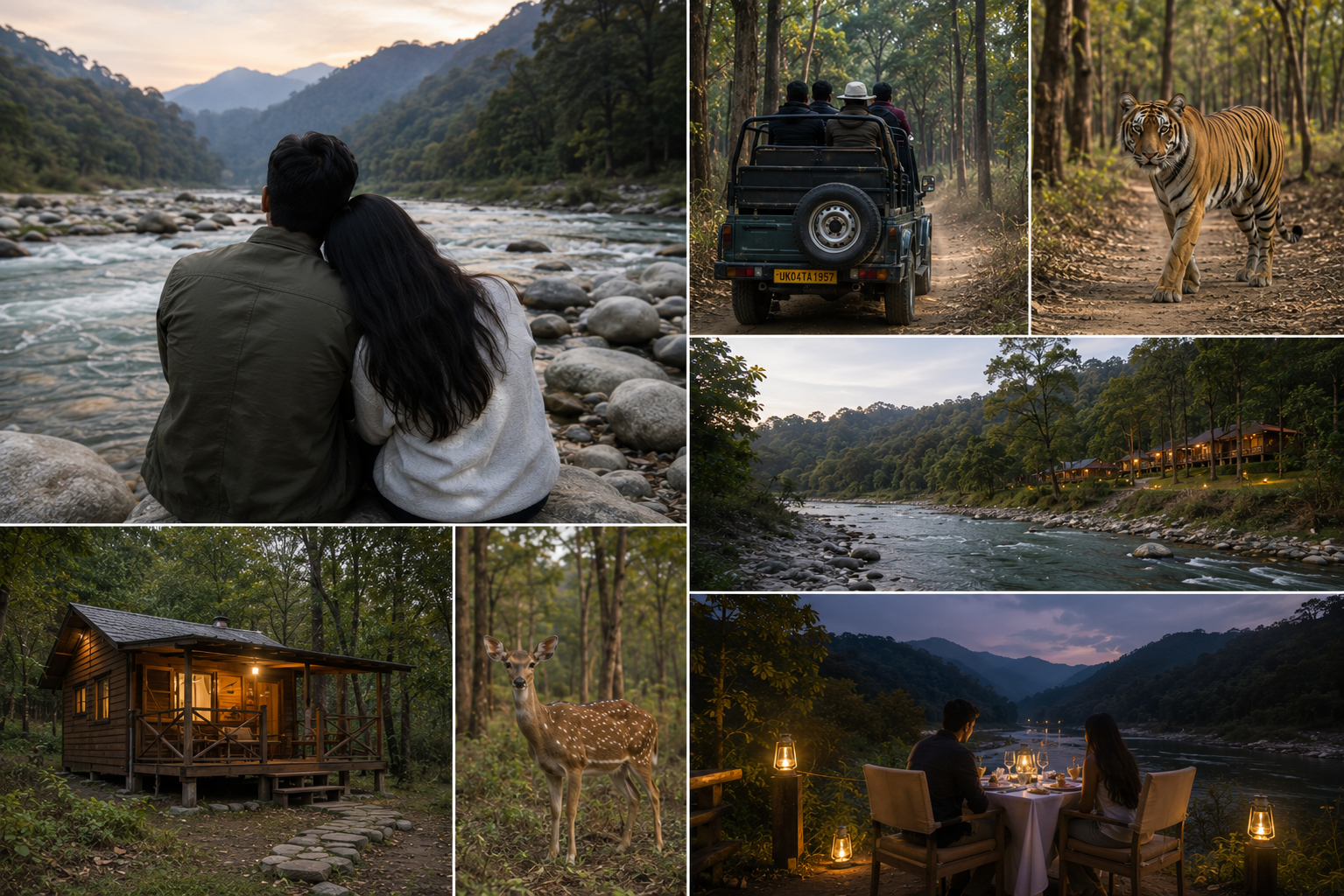Nainital Corbett Honeymoon Package(UK - 113)